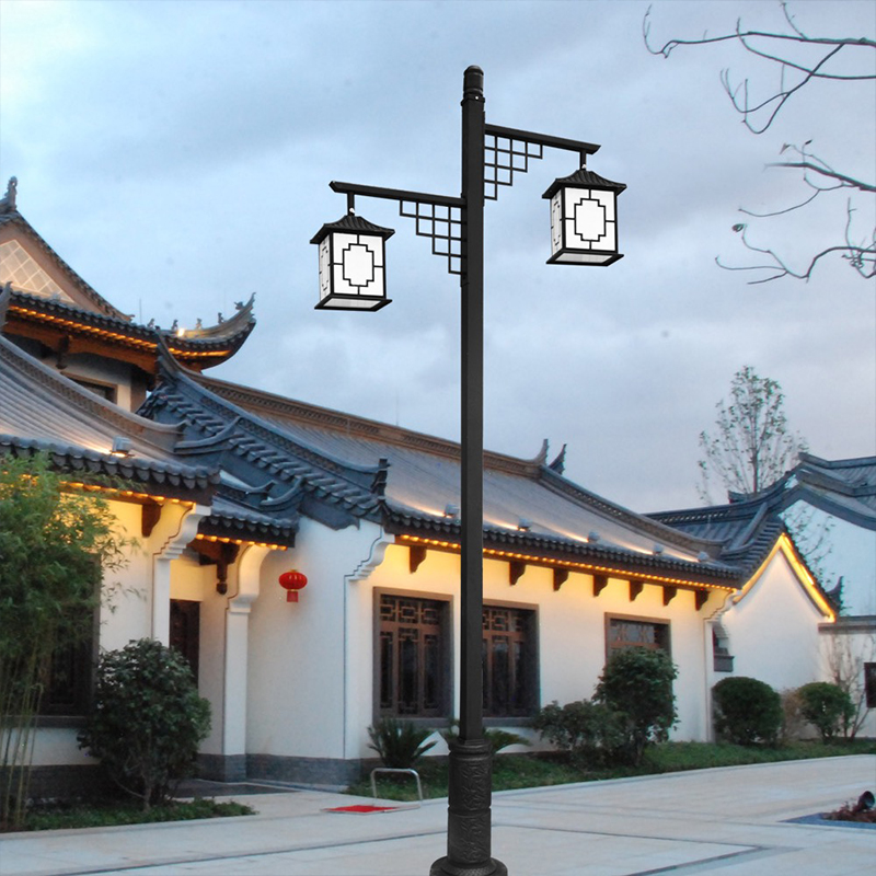 中古式太陽能路燈
